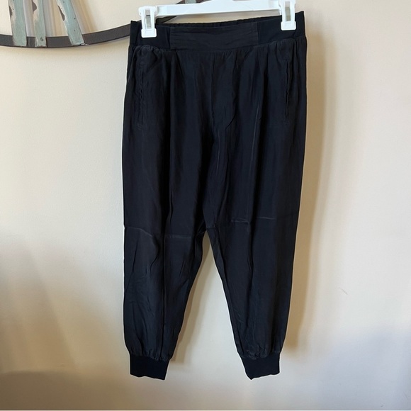 ATM Silk Joggers - Black 17235 - Picture 2 of 12
